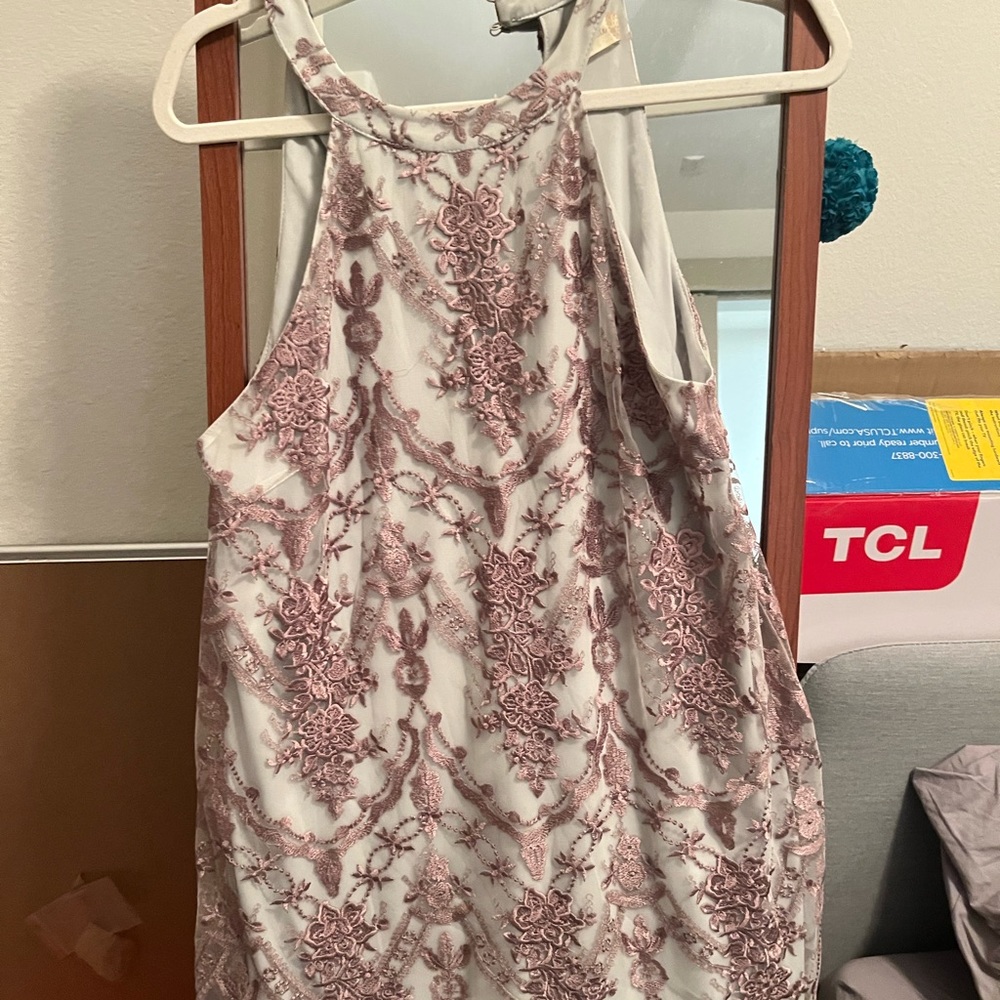 Altard state lace dress purple
